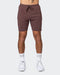 musclenation Shorts Combine Tapered Shorts - Hickory