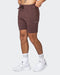 musclenation Shorts Combine Tapered Shorts - Hickory