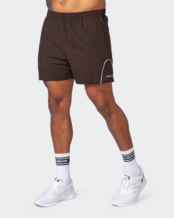 musclenation Shorts Deuce Training Shorts - Cocoa