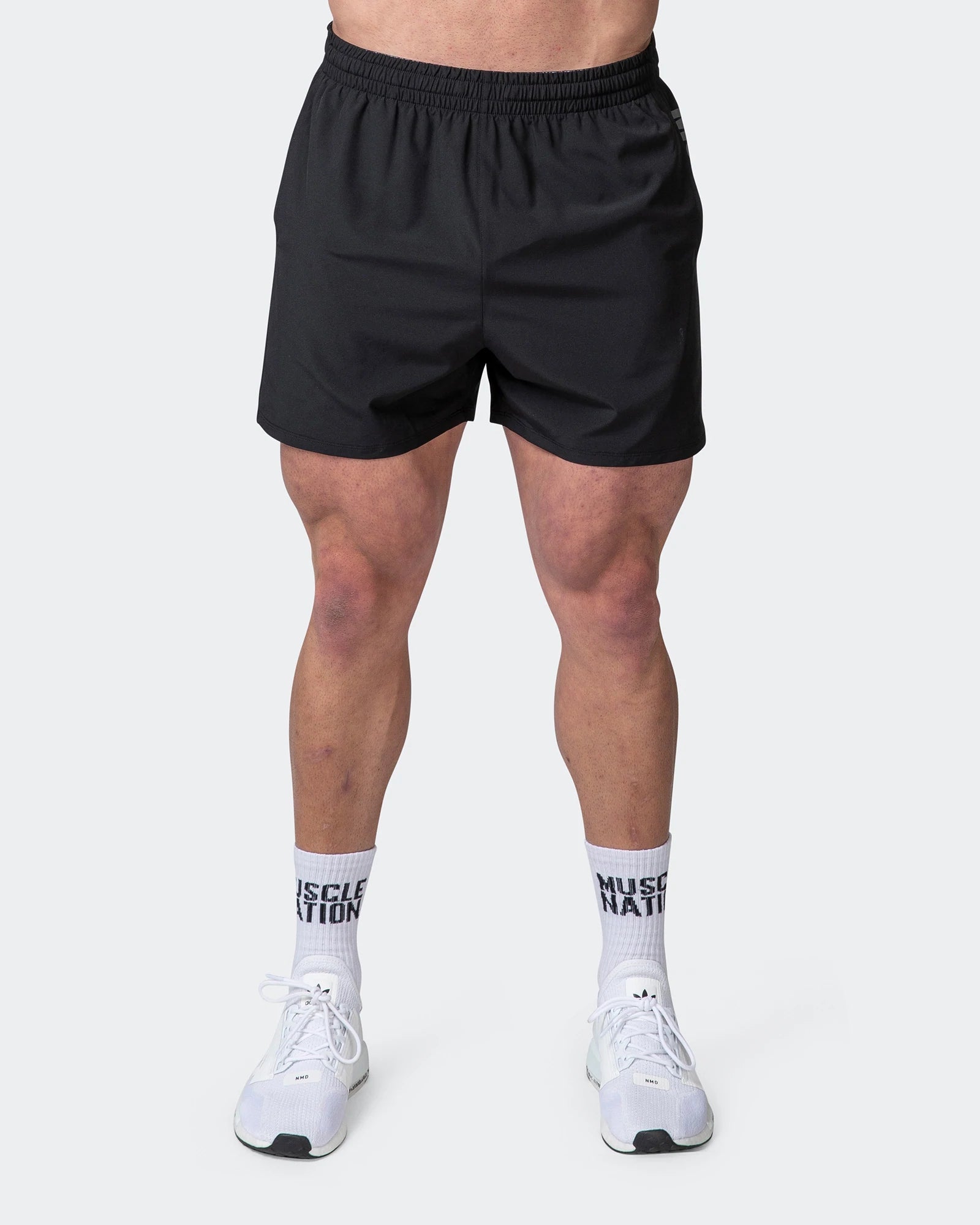 musclenation Shorts FUNCTION 4" SHORTS Black