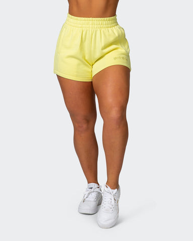 musclenation Shorts Leisure Sweat Shorts - Sunny Lime