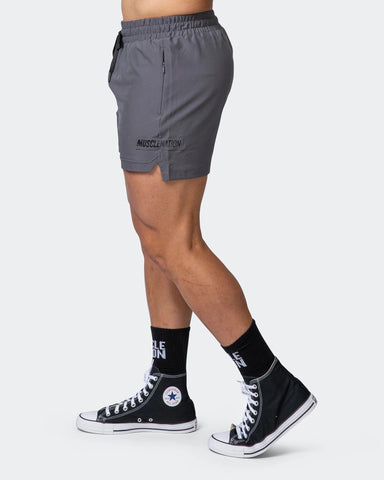 musclenation Shorts MENS ELEVATE ACTIVE SHORTS Alloy