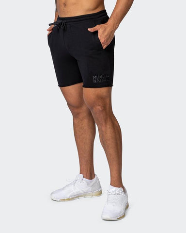 musclenation Shorts MENS TIMELESS SHORTS-Black