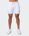 musclenation Shorts MENS TIMELESS SHORTS-White Marl