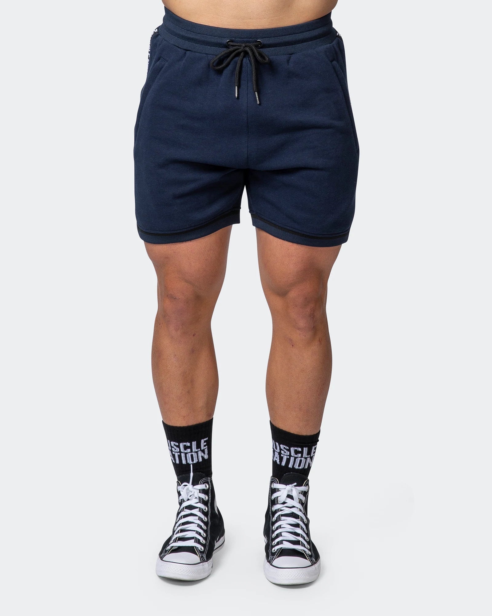 musclenation Shorts MVP 5" BASKETBALL SHORTS Navy