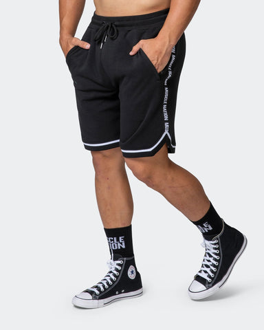 musclenation Shorts MVP 8" BASKETBALL SHORTS Black