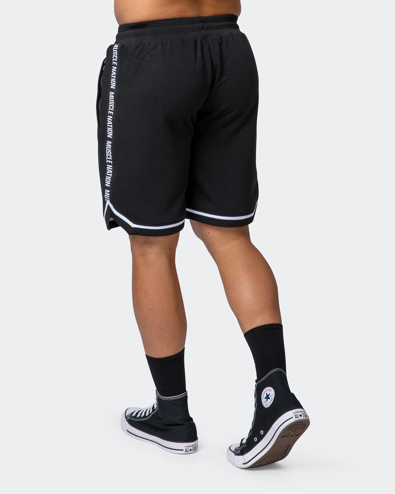 musclenation Shorts MVP 8" BASKETBALL SHORTS Black