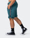 musclenation Shorts MVP 8" BASKETBALL SHORTS Deep Teal