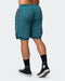 musclenation Shorts MVP 8" BASKETBALL SHORTS Deep Teal