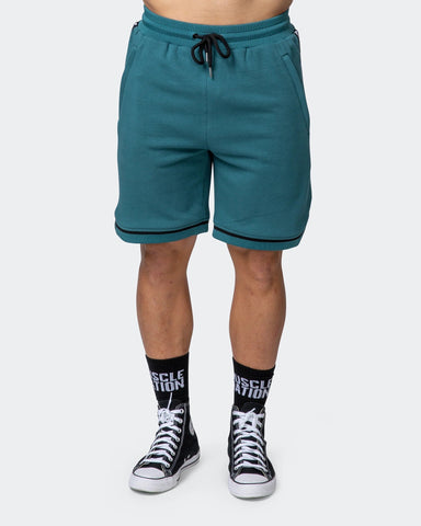 musclenation Shorts MVP 8" BASKETBALL SHORTS Deep Teal