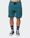 musclenation Shorts MVP 8" BASKETBALL SHORTS Deep Teal