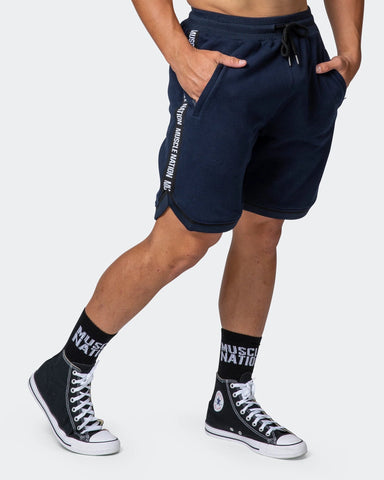 musclenation Shorts MVP 8" BASKETBALL SHORTS Navy