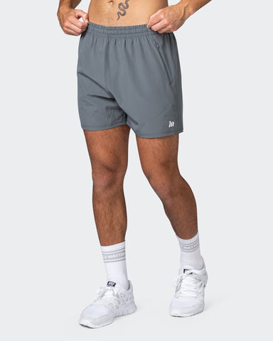 musclenation Shorts New Heights 4" Shorts - Shadow Grey