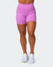 musclenation Shorts PRIZE FIGHTER BIKE SHORTS Orchid w/ White & Black