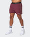 musclenation Shorts Reflective Training Shorts - Wine