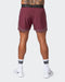 musclenation Shorts Reflective Training Shorts - Wine