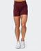 musclenation Shorts SCRUNCH BIKE SHORTS-Merlot