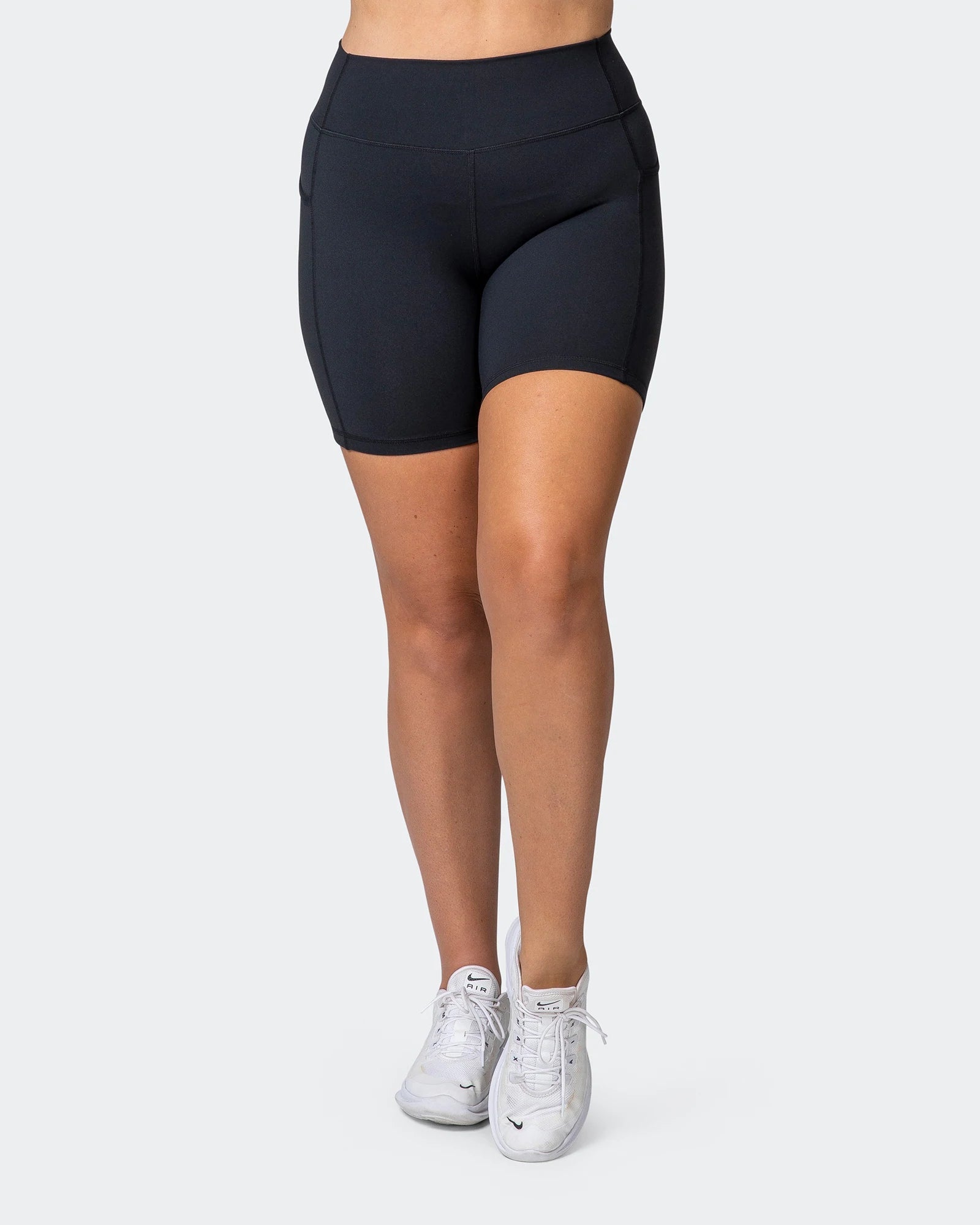 musclenation Shorts SIGNATURE POCKET BIKE SHORTS Black