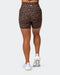 musclenation Shorts SIGNATURE POCKET BIKE SHORTS Tonal Giraffe Print