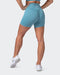 musclenation Shorts Signature Scrunch Bike Shorts-Dusty Jade