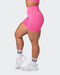 musclenation Shorts Signature Scrunch Bike Shorts Flamingo Houndstooth Print