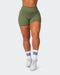 musclenation Shorts SIGNATURE SCRUNCH BIKE SHORTS Green Ivy