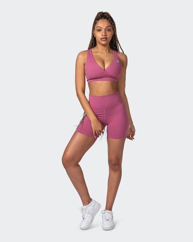 musclenation Shorts Signature Scrunch Bike Shorts-Hawthorne