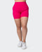 musclenation Shorts SIGNATURE SCRUNCH BIKE SHORTS Pink Punch