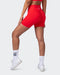 musclenation Shorts Signature Scrunch Bike Shorts-Poppy