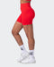 musclenation Shorts Signature Scrunch Bike Shorts-Poppy