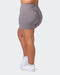 musclenation Shorts Signature Scrunch Bike Shorts-Smoke