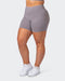 musclenation Shorts Signature Scrunch Bike Shorts-Smoke