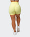 musclenation Shorts Signature Scrunch Bike Shorts - Sunny Lime