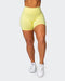 musclenation Shorts Signature Scrunch Bike Shorts - Sunny Lime