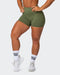 musclenation Shorts SIGNATURE SCRUNCH MIDWAY SHORTS Green Ivy