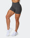 musclenation Shorts SIGNATURE SCRUNCH MIDWAY SHORTS Monochrome Mini Cheetah Print