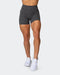 musclenation Shorts SIGNATURE SCRUNCH MIDWAY SHORTS Monochrome Mini Cheetah Print