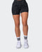 musclenation Shorts Signature Scrunch Midway Shorts - Monochrome Zebra Print