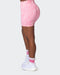 musclenation Shorts Signature Scrunch Midway Shorts - Strawberry Zebra Print