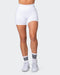 musclenation Shorts Signature Scrunch Midway Shorts - White