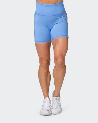 musclenation Shorts ZERO RISE BIKE SHORT-Arctic Blue