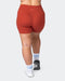 musclenation Shorts Zero Rise Everyday Bike Shorts - Burnt Orange