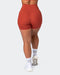 musclenation Shorts Zero Rise Everyday Midway Shorts - Burnt Orange