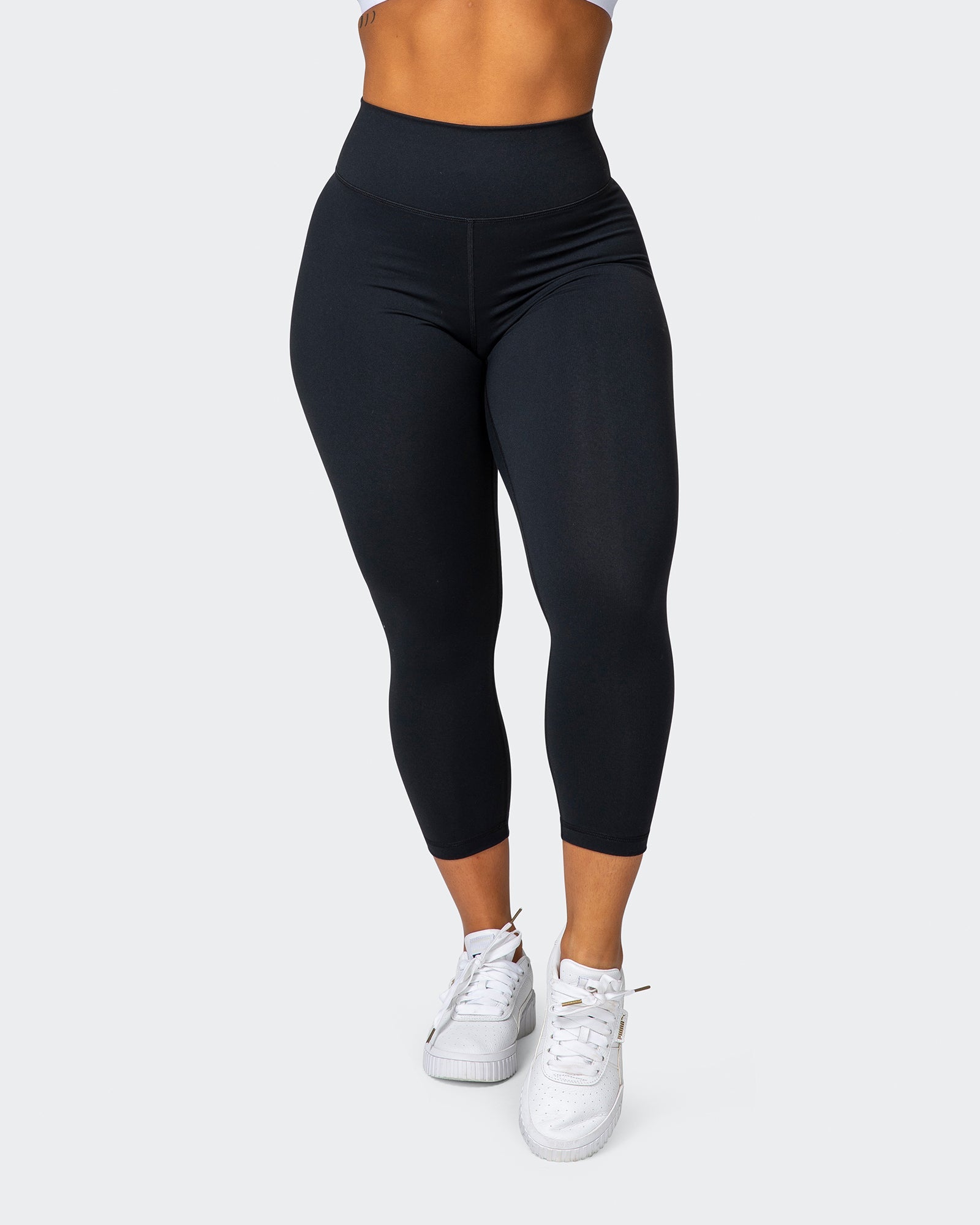 musclenation Signature Scrunch 7/8 Leggings - Black