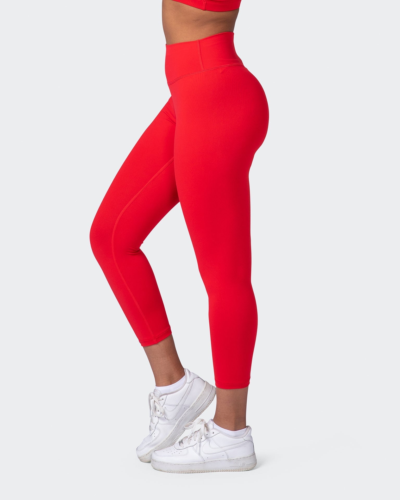musclenation Signature Scrunch 7/8 Leggings -Poppy