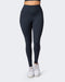 musclenation SIGNATURE SUPER HIGH POCKET FULL LENGTH LEGGINGS Black