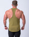 musclenation Signature Y Back Singlet - Khaki