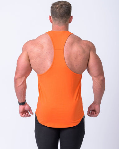 musclenation Signature Y Back Singlet - Orange