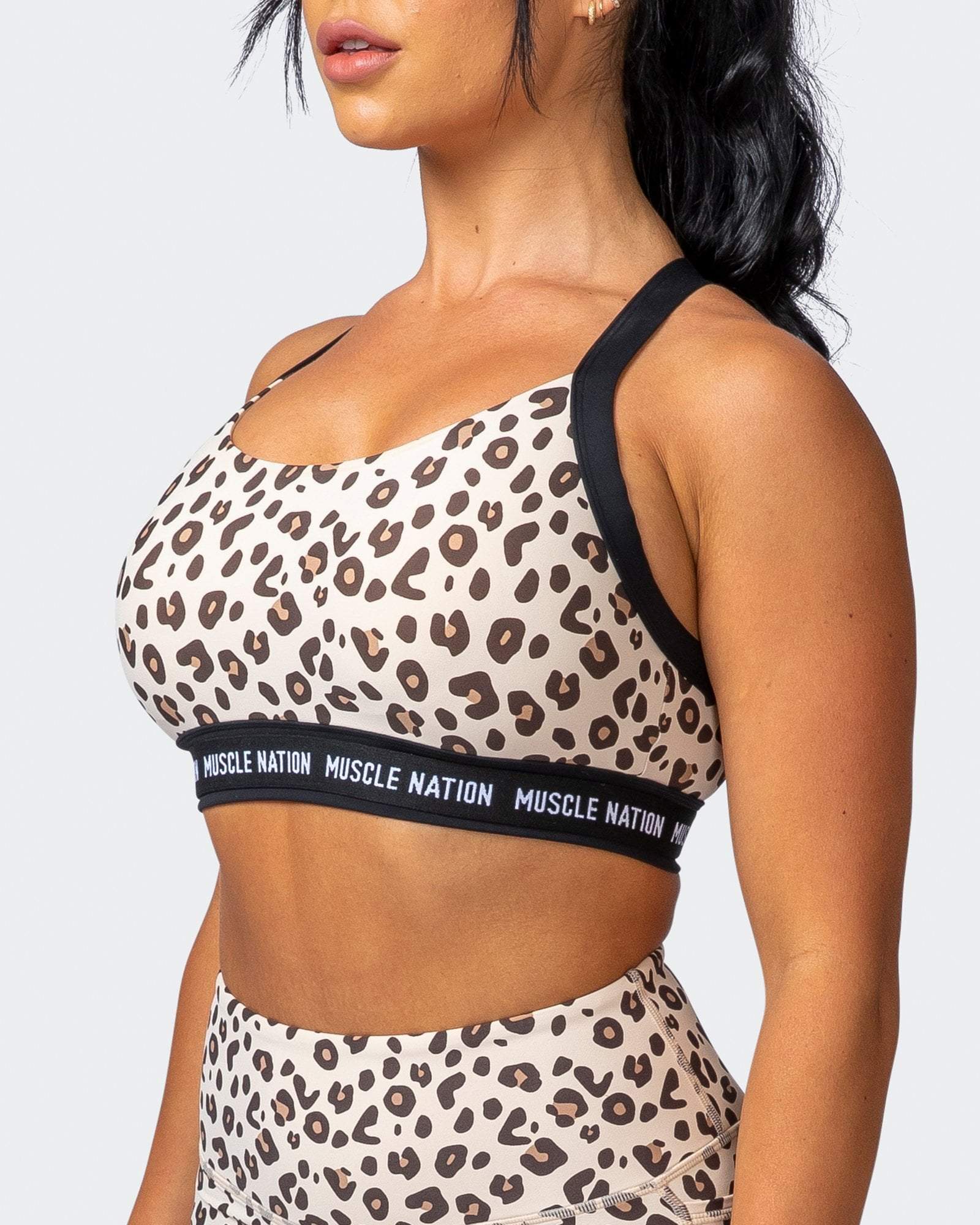 COMBO BRA Cheetah Print — Be Activewear