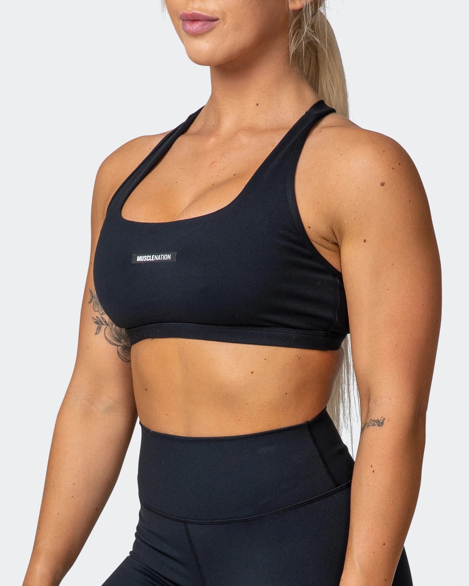 musclenation Sports Bra FLEX BRA Black
